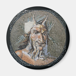 Imán Anciano Pan Mosaico