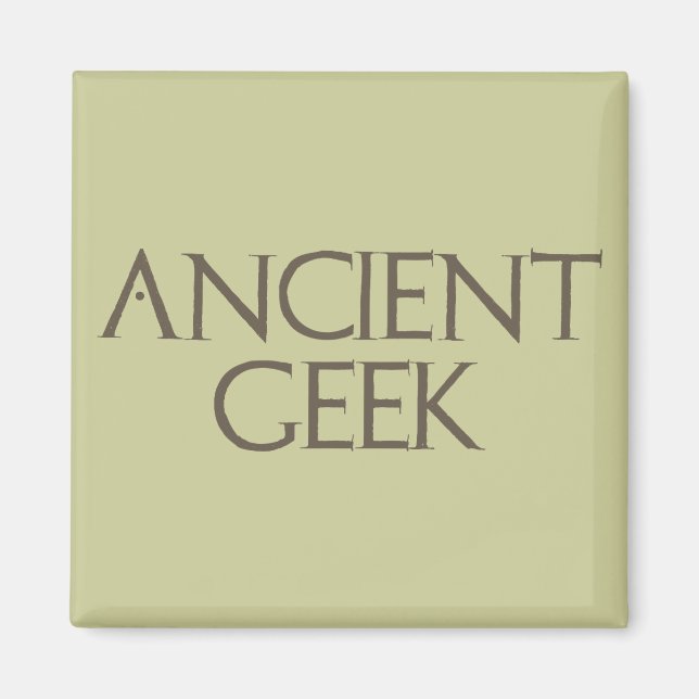 Imán Ancient Geek (Frente)