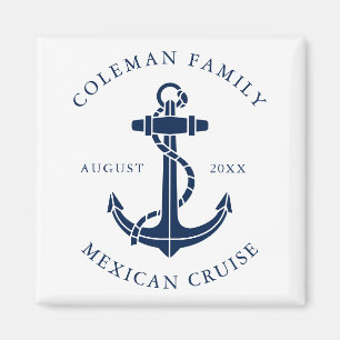 Imán Ancla de barco náutico de crucero familiar persona
