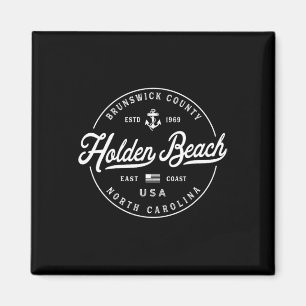Imán Ancla Náutica Holden Beach Carolina del Norte Viaj