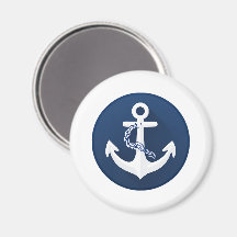 Ancla Náutica Vela Embarcación Blanco Azul Marina