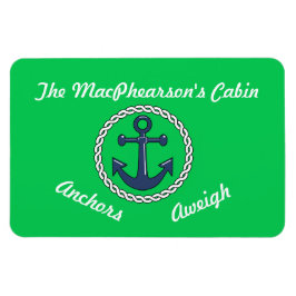 Imán Anclores Aweigh Green Stateroom Door Marker Green