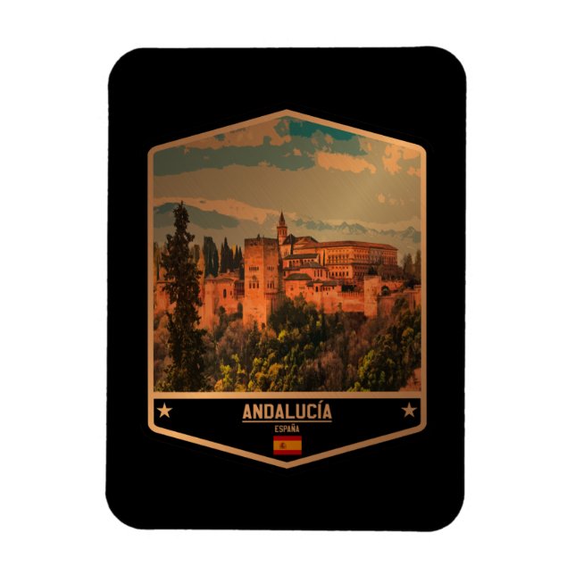 Imán Andalucía (Vertical)