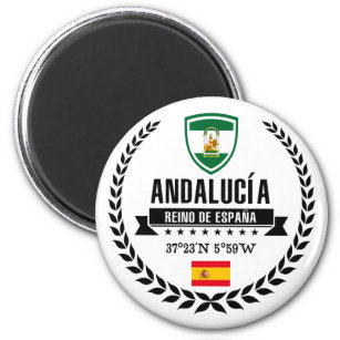 Imán bandera Andalucía. Modelo 155