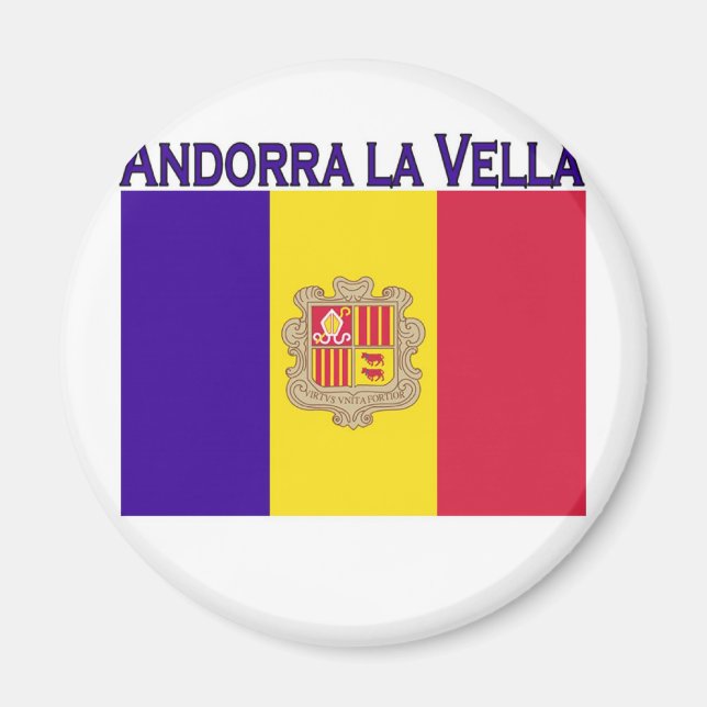 Imán Andorra la Vella (Frente)