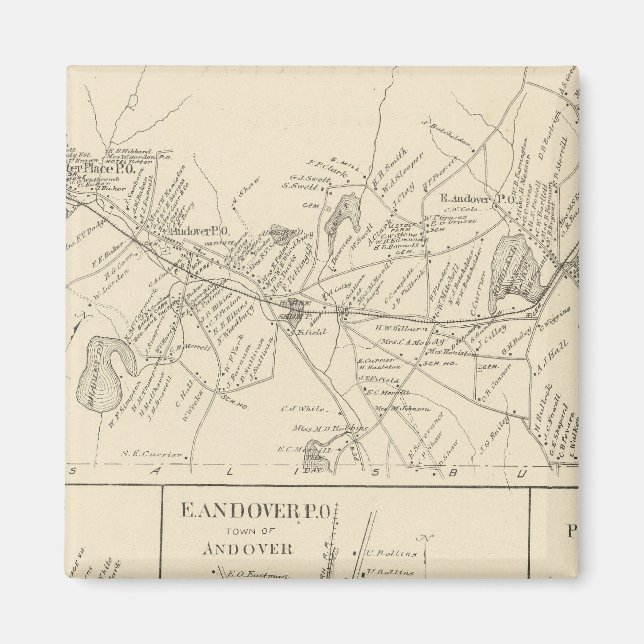 Imán Andover, Merrimack Co (Frente)