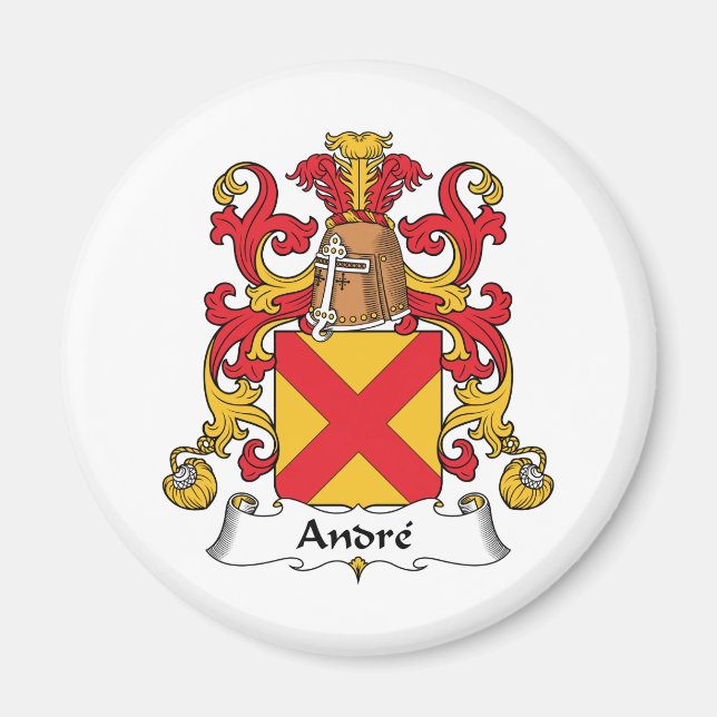 Imán Andre Family Crest (Frente)