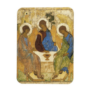 Imán Andrei Rublev Icónica Trinidad Angels Abraham Bibl
