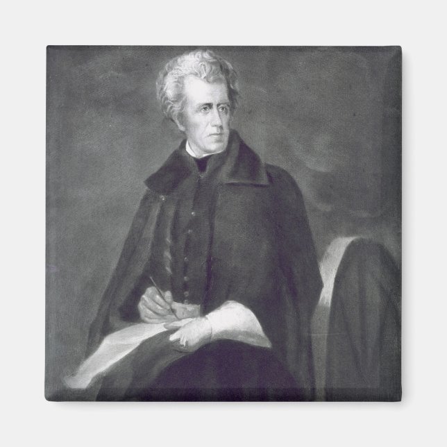 Imán Andrew Jackson, séptimo presidente de los Estados  (Frente)