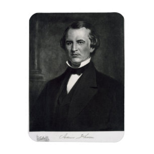 Imán Andrew Johnson (1808-75), 17mo presidente de la