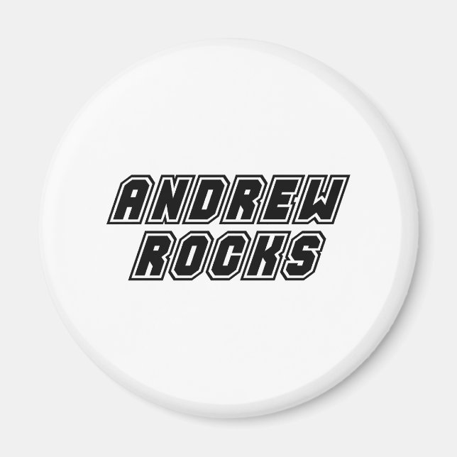 Imán Andrew Rocks (Frente)
