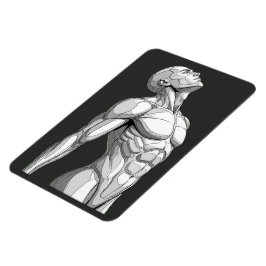 Imán Android Anatomy: Cyborg Flexible Magnet