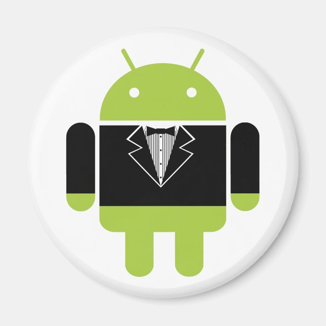 Imán Android Clásico - Magnet (Frente)