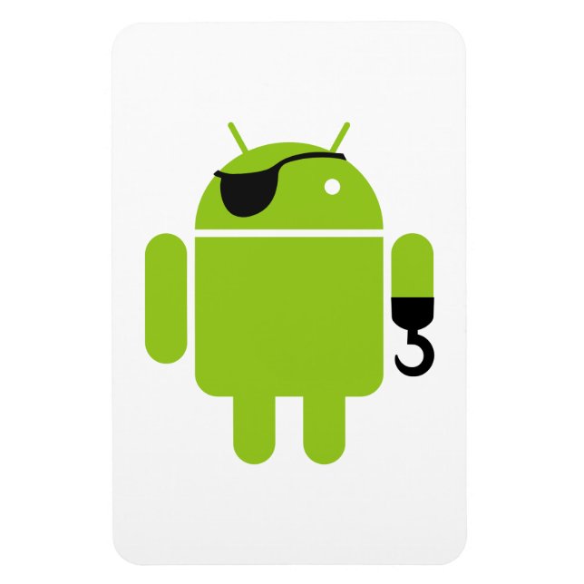 Imán Android Robot Mighty Pirate (Vertical)