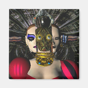 Imán ANDROID XENIA SPACESHIP PILOT,Ciencia Ficción