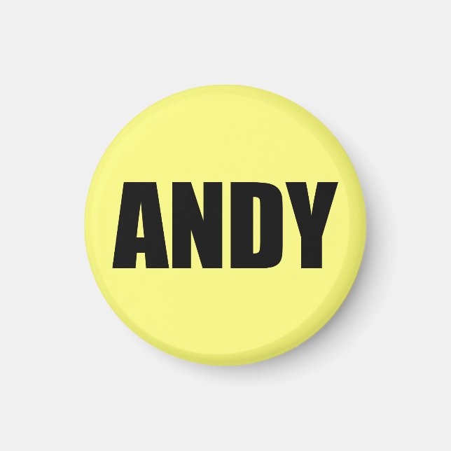 Imán Andy (Frente)