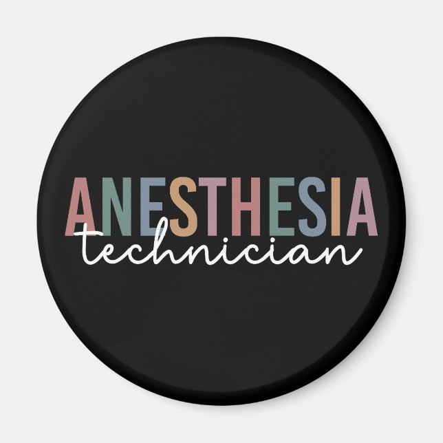Imán Anestesia Técnica Retro Anestesia Tech (Frente)