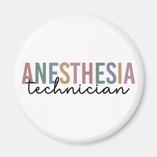 Imán Anestesia Técnica Retro Anestesia Tech (Frente)