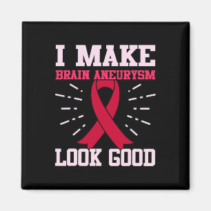 Imán Aneurysm Look Good Awareness Mes Support Graphic