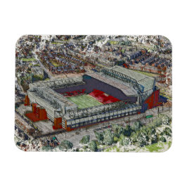 Imán Anfield Stadium Liverpool - Artistic Watercolour