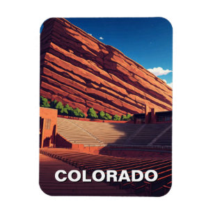 Imán Anfiteatro Colorado de Rocas Rojas
