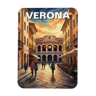 Imán Anfiteatro de Verona Italia Viaje