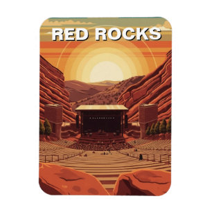 Imán Anfiteatro Red Rocks Colorado