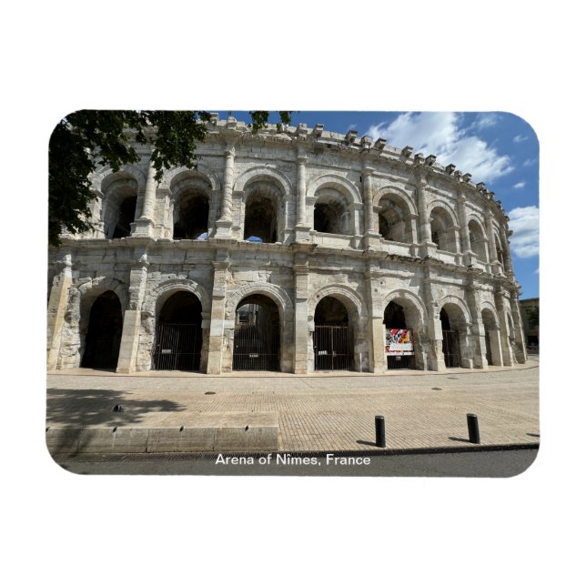 Imán Anfiteatro romano, Nimes, Francia (Horizontal)