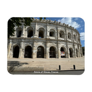 Imán Anfiteatro Romano, Nimes, Francia en una