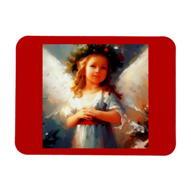 Imán Ángel 1 de los navidades (Horizontal)