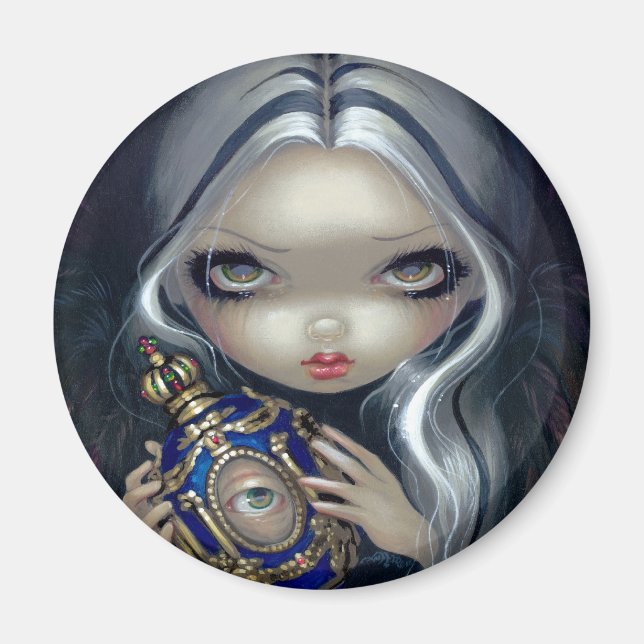 Imán "Ángel Alquímico IV" (Frente)