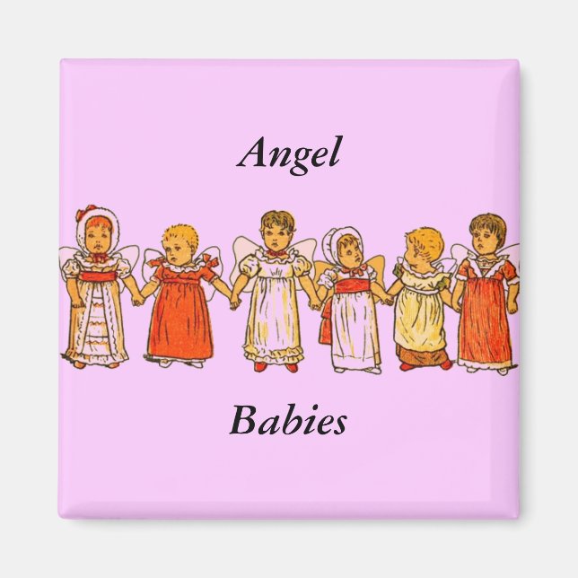 Imán Angel Babies Magnet (Frente)