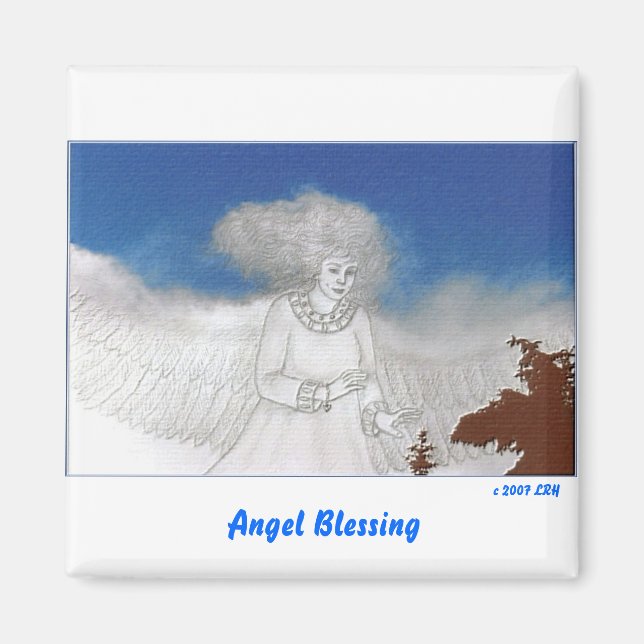 Imán Angel Blessing (Frente)