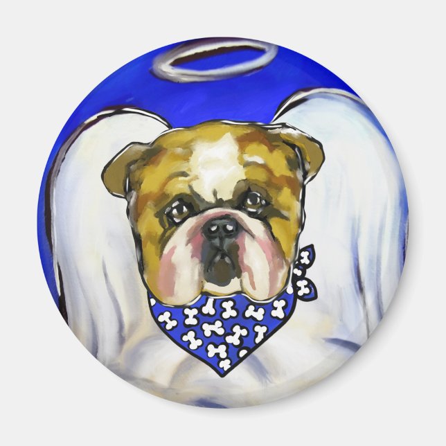 Imán Ángel Bulldog (Frente)
