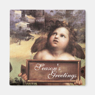 Imán ANGEL, Cherub alado por Raffaello Sanzio