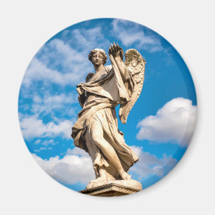 Imán Ángel con el Sudario