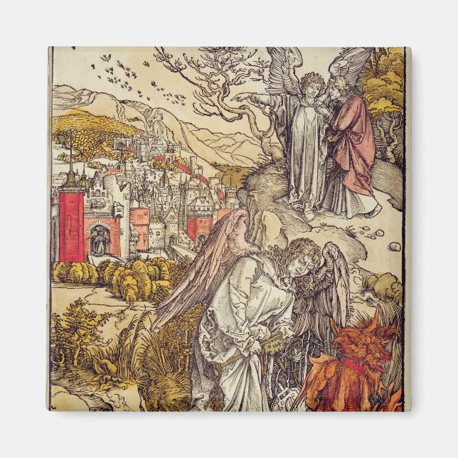 Imán Ángel con la llave del abismo, 1498 (Frente)