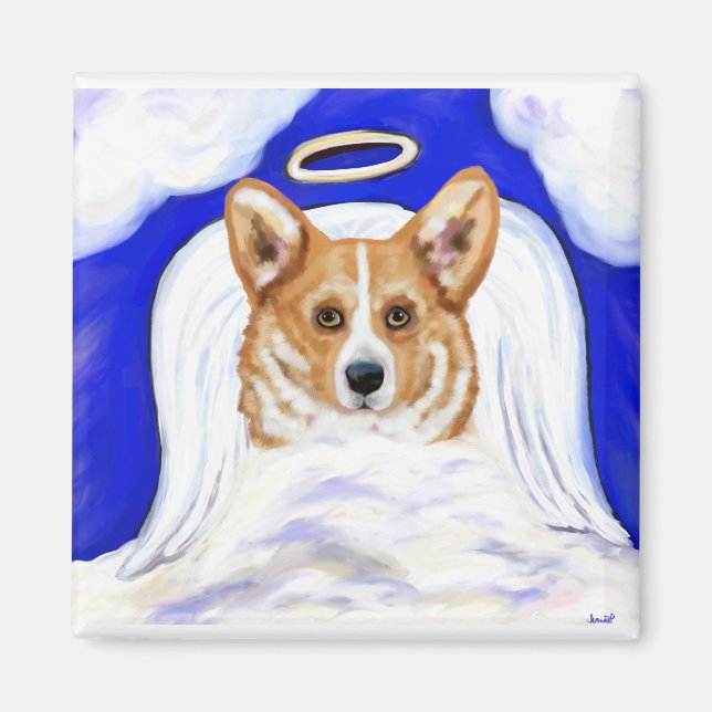 Imán Angel Corgi (Frente)