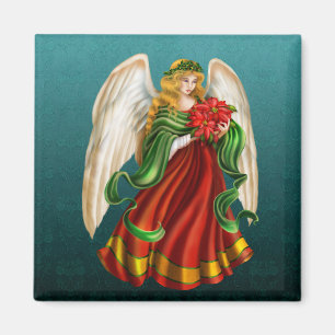 Imán Ángel de guarda del navidad