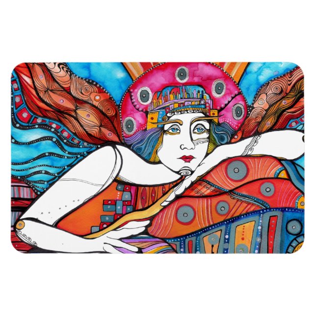 Imán Ángel de Guardian -Achaiah (Horizontal)