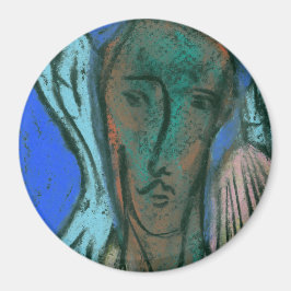 Imán Ángel de la felicidad Magnet