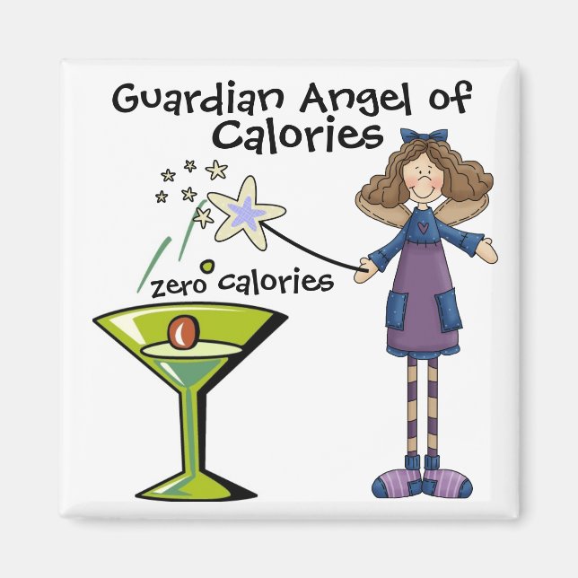 Imán Ángel de la guarda de calorías por SRF (Frente)