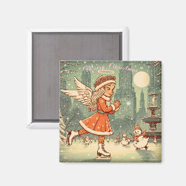 Imán Ángel de Navidad de NYC 