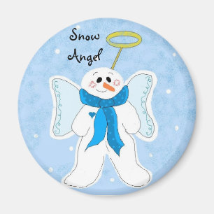 Imán Ángel de nieve