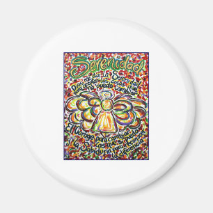 Imán Ángel de oración de la serenidad (texto en espa