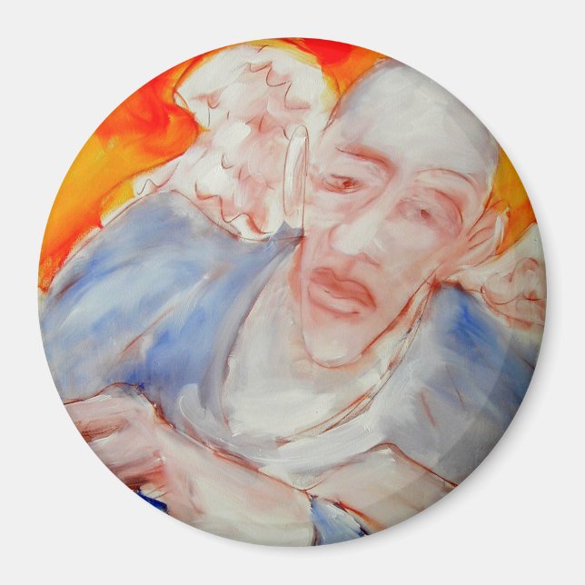 Imán Ángel de Viajes Magnet (Frente)