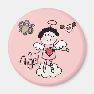 Imán Ángel del dibujo animado