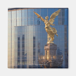 Imán Ángel del EL y monumento y oficinas de la