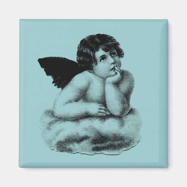 Imán Ángel en una nube (Frente)