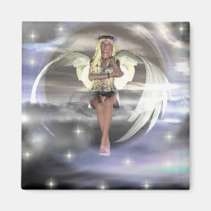 Imán Ángel en una nube